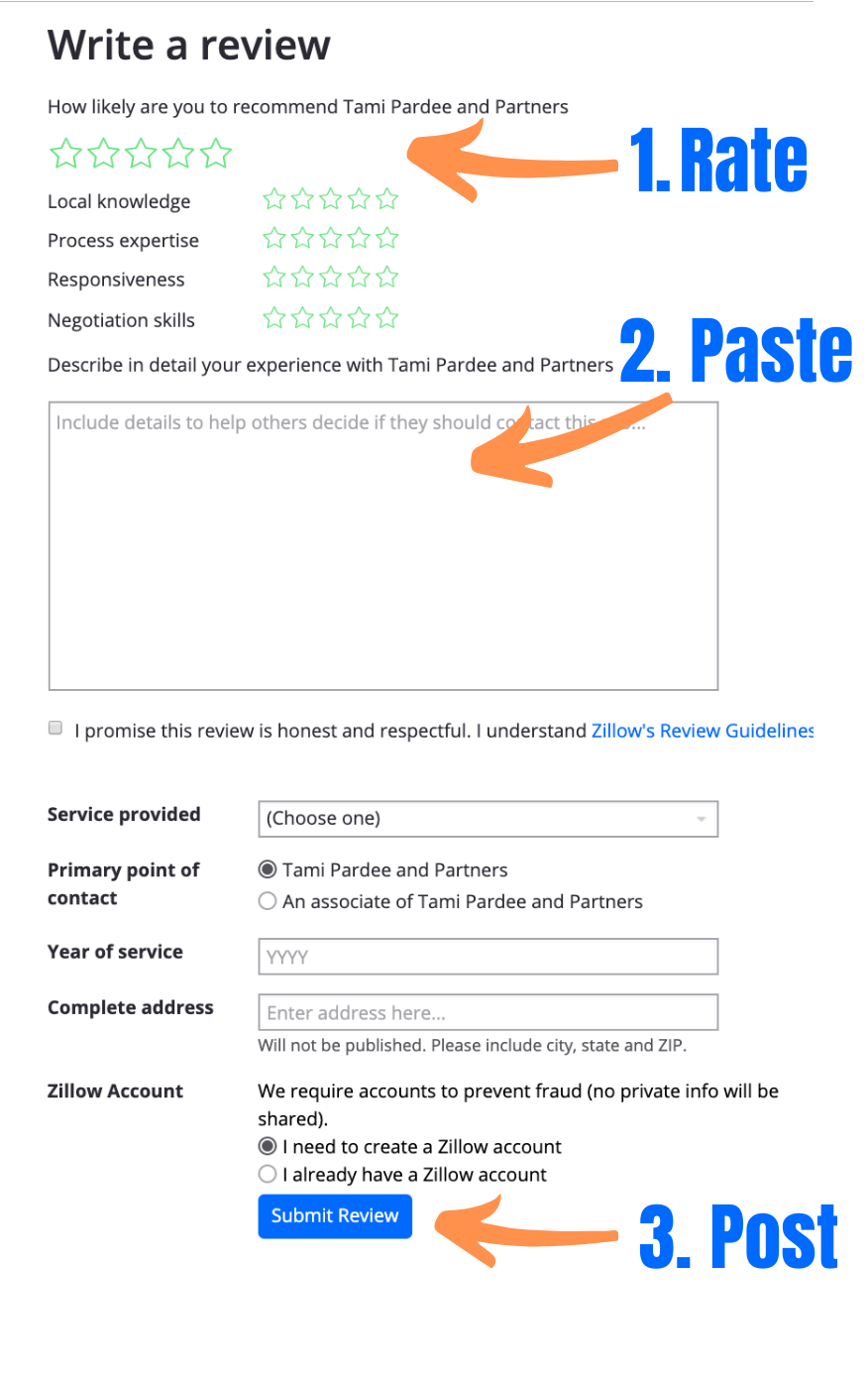 Redirecting to Zillow Feedback Automatic